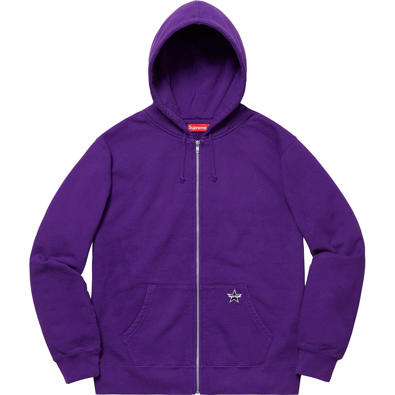 Star Zip Up Sweatshirt view 3